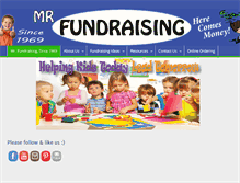 Tablet Screenshot of mrfundraising.com